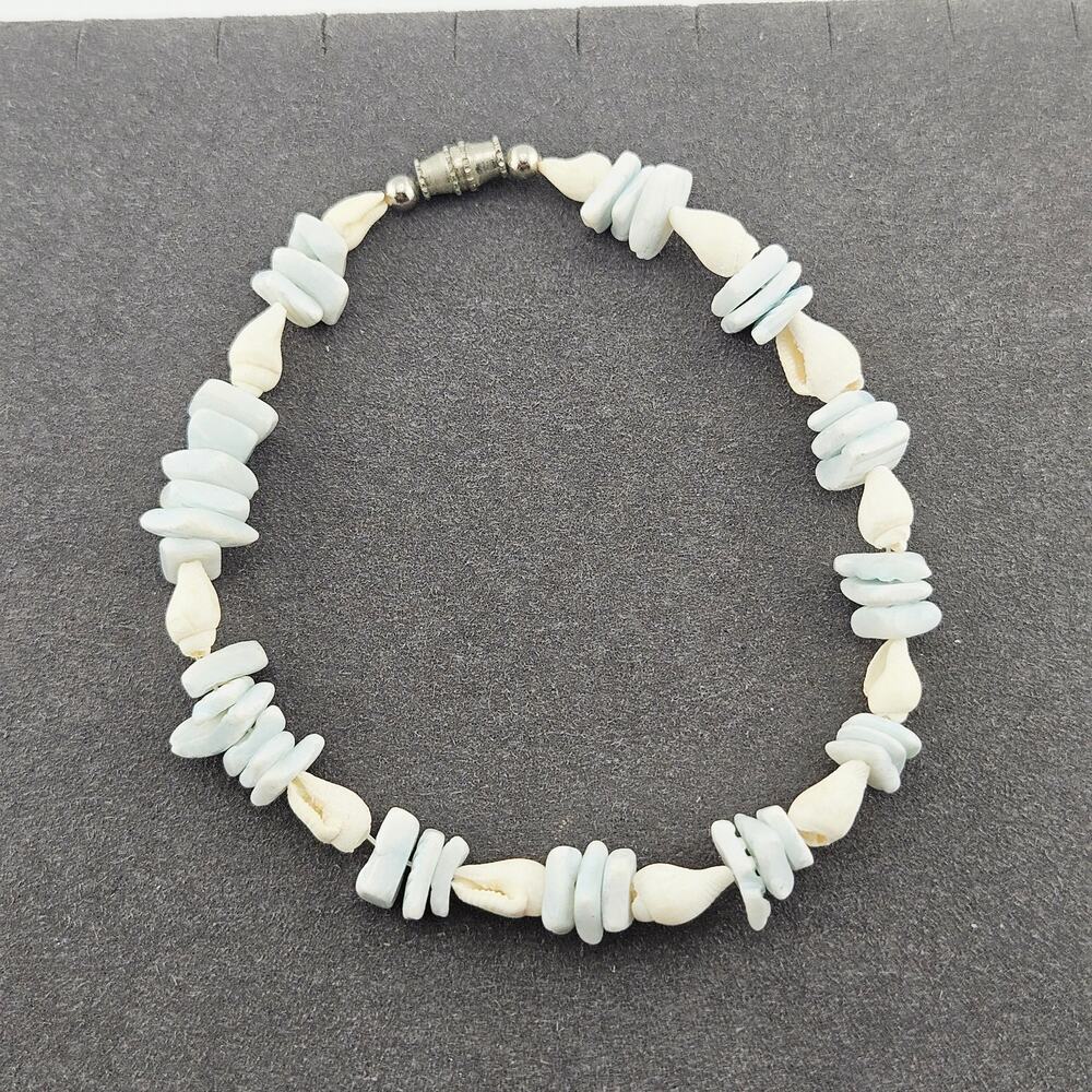 Seashell Beaded Bracelet Pooka Shell Chips Summer Coastal Surfer Beachy VSCO
